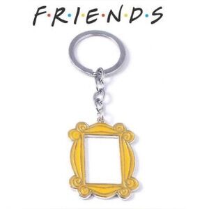 Friends TV Show Door Frame Keychain Bag Charm Monica's Yellow Door Frame